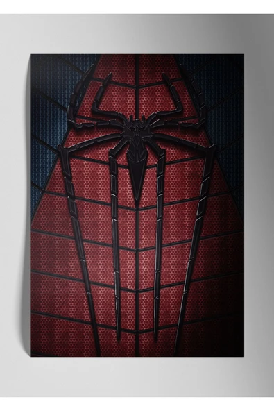 Metal Baskı Marvel Parlak Duvar Tablosu - Spiderman Örümcek Adam ürün görseli 1