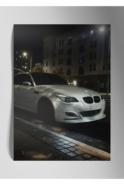 BMW e60 - Metal Tablo ürün görseli 1