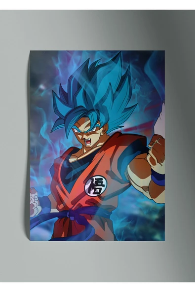 Goku - Metal Poster Tablo ürün görseli 1