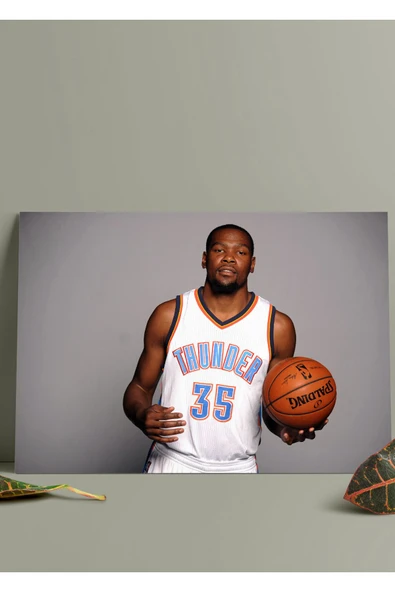 Kevin Durant NBA - Metal Tablo - Resim 2