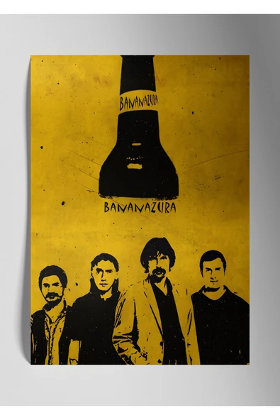 Behzat Ç. Bananazura - Metal Poster Tablo ürün görseli 1