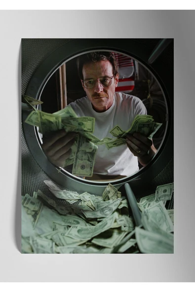 Breaking Bad - Metal Baskı Duvar Tablosu - Walter White ürün görseli 1
