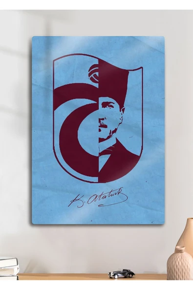 Atatürk Tabzon TS - Dekoratif Metal Tablo ürün görseli 1