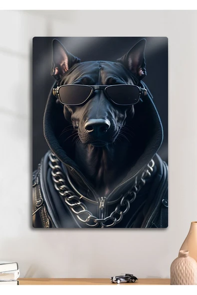 Tarz Köpek, Dog Tablosu - Metal Baskı ürün görseli 1