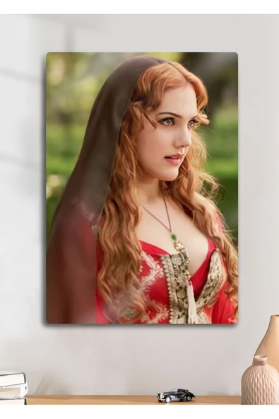 Hürrem Sultan, Osmanlı, Muhteşem Yüzyıl - Metal Tablo ürün görseli 1