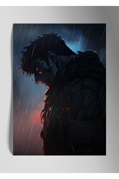 Berserk Guts - Metal Tablo ürün görseli 1
