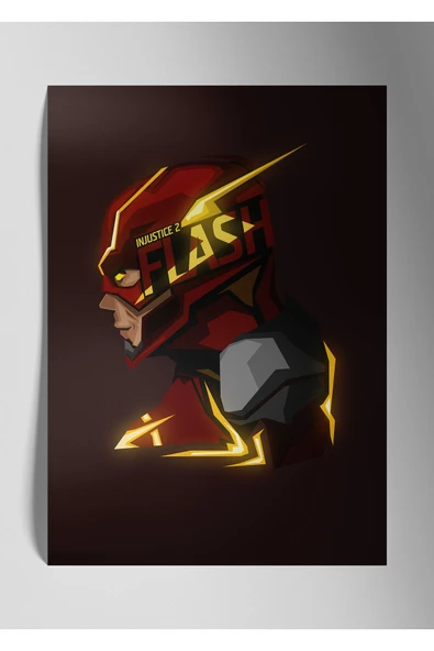 Metal Baskı Duvar Tablosu - The Flash ürün görseli 1