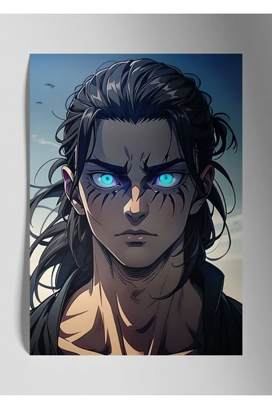 Eren Yeager Anime - Metal Tablo ürün görseli 1