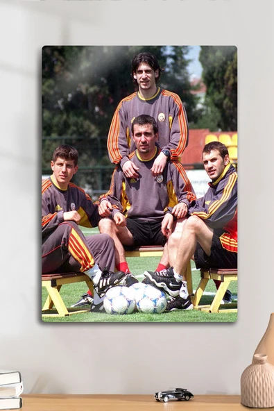 Metal Baskı Parlak Duvar Tablosu - G.S. Old's 2000 Uefa Cup ürün görseli 1