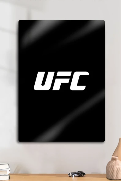 Metal Baskı, UFC Yazılı MMA Tablo, Dekoratif ürün görseli 1