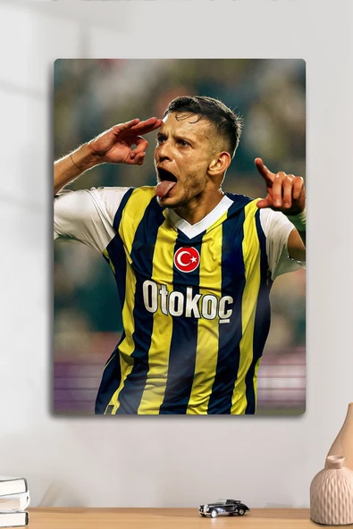 Metal Tablo, Sporcu Poster, Futbol Hediyelik Tablo - Sebastian Szymanski Fener ürün görseli 1