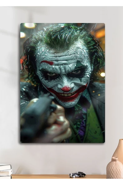 Metal Baskı Duvar Tablosu - Joker ürün görseli 1