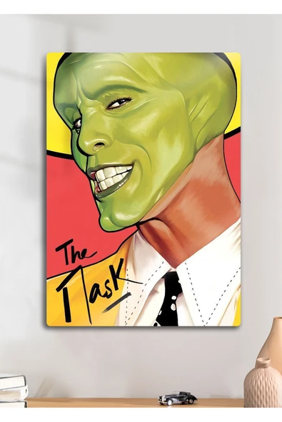 The Mask - Metal Baskı Parlak Tablo ürün görseli 1