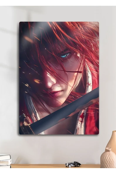 Rurouni Kenshin, Anime - Metal Tablo ürün görseli 1