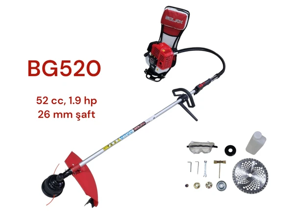 SOLAX BG520 MOTORLU SIRT TIRPAN ürün görseli 1