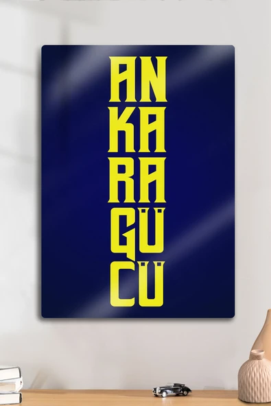 Metal Baskı - Ankara gücü, Taraftar Tablosu, İmalat-ı Harbiye, Başkent, Dekoratif Spor Tablo ürün görseli 1