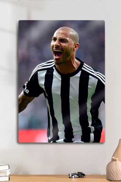 Metal Baskı, Ricardo Quaresma B.JK Bessiktas - Parlak Dekoratif Sporcu Duvar Tablosu ürün görseli 1