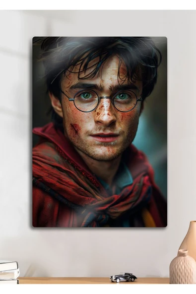 Harry Potter, J. K. Rowling - Parlak Metal Baskı Tablo ürün görseli 1