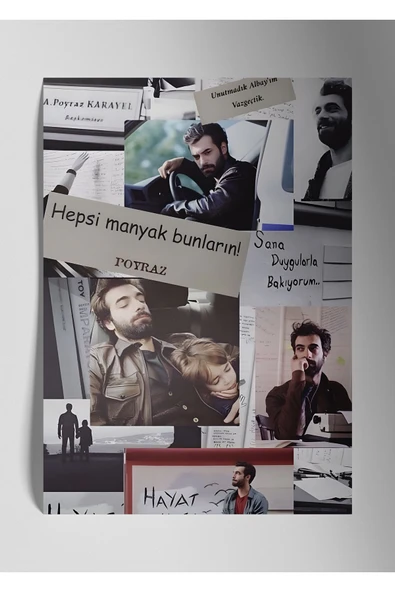 Metal Baskı Parlak Duvar Tablosu - Poyraz Karayel ürün görseli 1