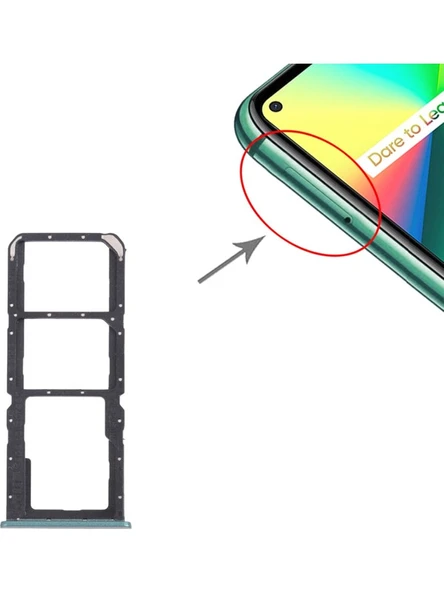Oppo Realme 7i Sim Kart Tepsisi Sim Aparatı Micro SD ürün görseli 1
