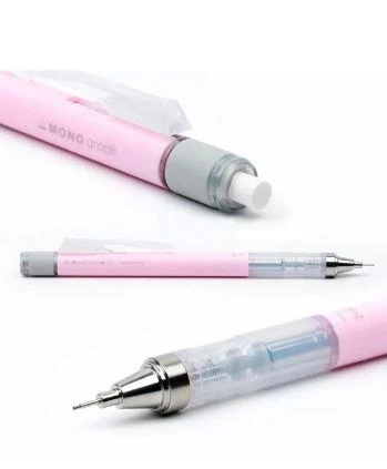 Tombow Mono Graph Mekanik Kurşun Kalem 0.7 Mm Pembe ürün görseli 1