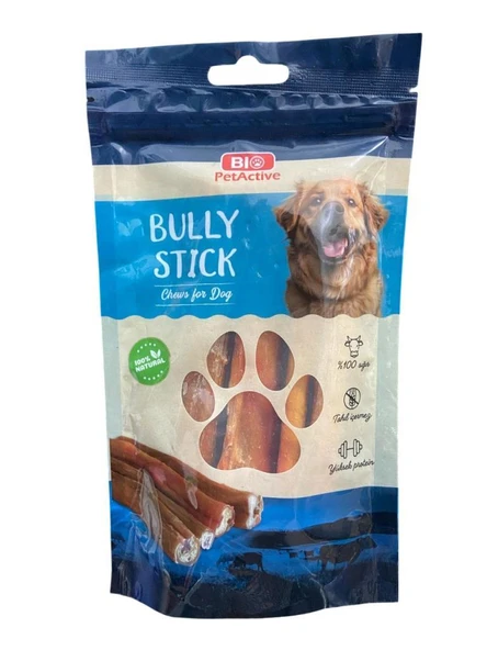 Bio Pet Active Bully Stick Çubuk Sığır Kamışı Köpek Ödülü 100 Gr ürün görseli 1