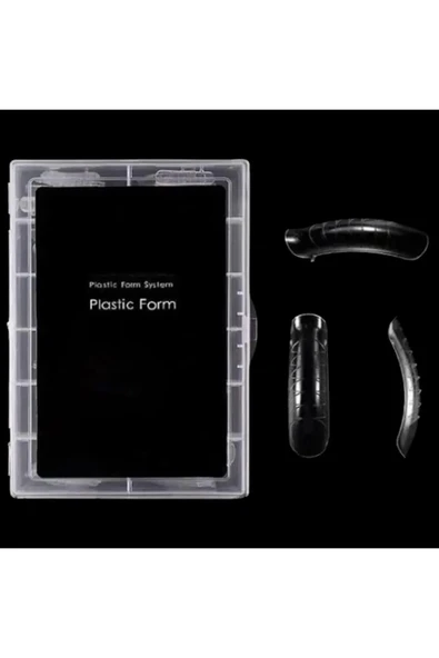 Fontenay Protez Tırnak Üst Dual Form Poly Jel Tipsi - Küt 120 Adet ürün görseli 1
