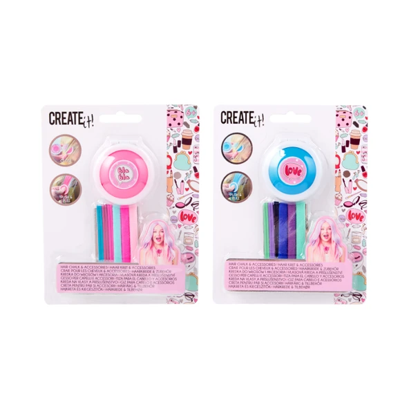 Create It Saç Tasarım Seti - Pembe ürün görseli 1