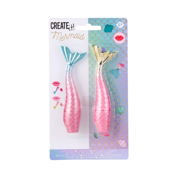 Create It Dudak Parlatıcısı Seti - Pembe - Mermaid ürün görseli 1