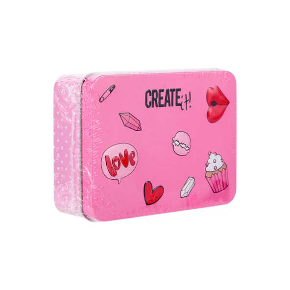 Create It  Metal Kutulu Dudak Balmı Seti - Resim 4