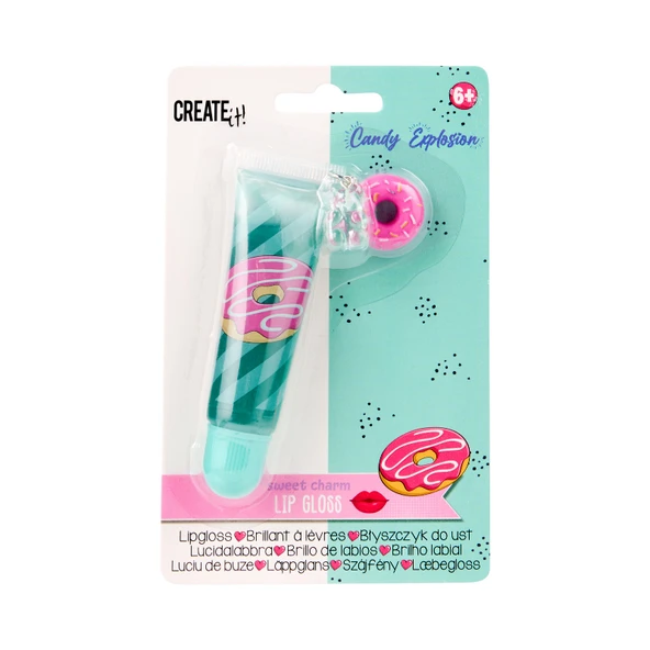 Create It Süslü Dudak Parlatıcısı - Yeşil - Candy Explosion - Resim 2