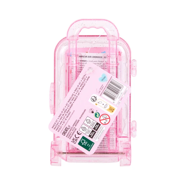 Create It Mini Makyaj Valizi - Lulu Blush - Resim 5