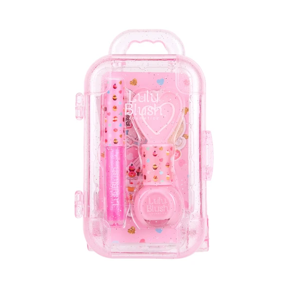 Create It Mini Makyaj Valizi - Lulu Blush - Resim 4