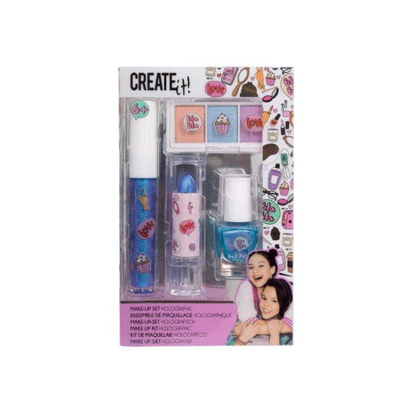 Create It Holografik Makyaj Seti - Resim 6