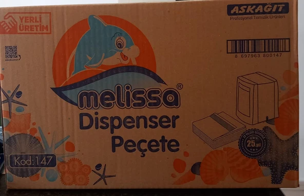 MELİSSA DİSPENSER 18X200 PEÇETE ürün görseli 1