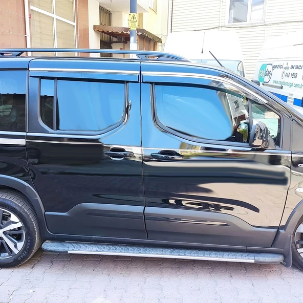 Citroen Berlingo Kromlu Cam Rüzgarlığı 2019 -Sonrasi A+ Yeni Dizayn ürün görseli 1