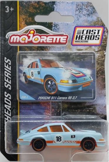 Majorette Castheads Series Porsche 911 Carrera RS 2.7 269E-3 ürün görseli 1