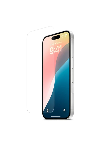 Glazef İphone 16 Pro Ekran Koruyucu Uyumlu Tam Uyumlu Temperli Cam Kırılmaz Cam ürün görseli 1