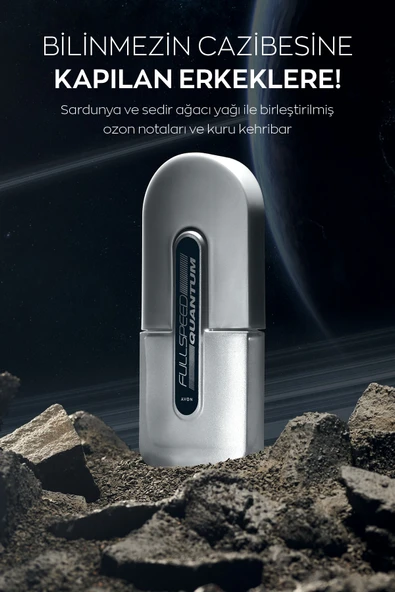 Avon Full Speed Quantum Erkek Parfüm Edt 75 ml - Resim 2