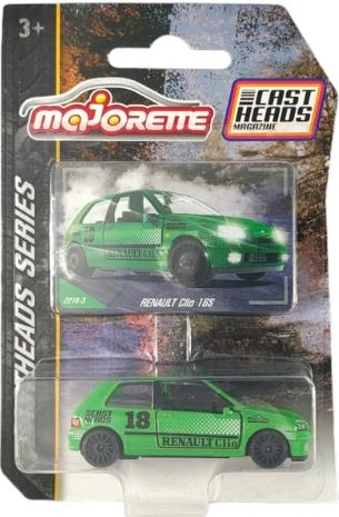 Majorette Castheads Series Renault Clio 16S 221K-3 ürün görseli 1