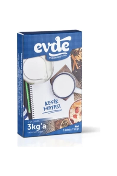Evde Kefir Mayası Paket 5 X 1 gr ürün görseli 1