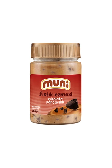 muni Çikolata Parçacıklı Fıstık Ezmesi, 300 G ürün görseli 1