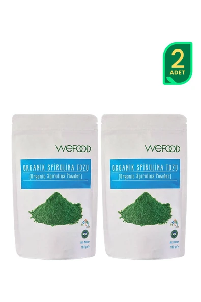 Wefood Spirulina Tozu 100 gr 2'li ürün görseli 1