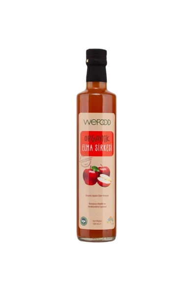 Wefood Organik Elma Sirkesi 500 Ml ürün görseli 1
