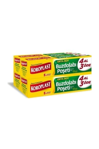 Koroplast Buzdolabı Poşeti Orta Boy 20'li ürün görseli 1