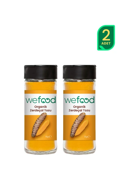 Wefood Organik Zerdeçal Tozu 55 gr 2'li ürün görseli 1