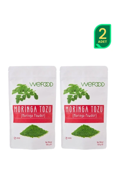 Wefood Moringa Tozu 100 gr 2'li ürün görseli 1