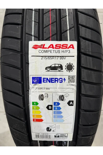 LASSA / 215/65R17 (COMPETUS H/P3) 2025 YAZ LASTİĞİ ürün görseli 1