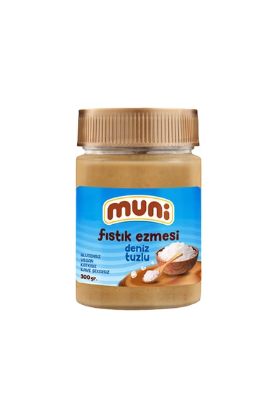 muni Deniz Tuzlu Fıstık Ezmesi, 300 G ürün görseli 1