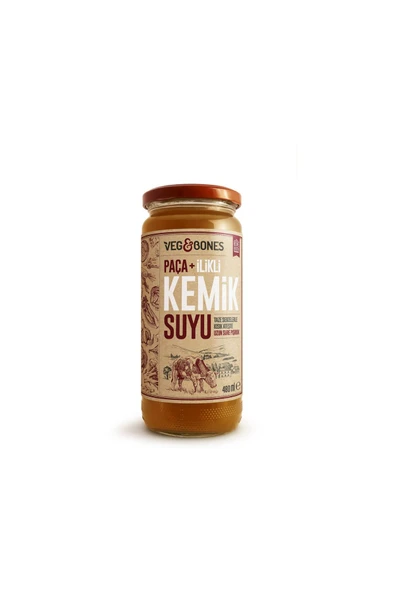Veg&Bones Veg Bones Paça Ilikli Kemik Suyu 480 ml ürün görseli 1